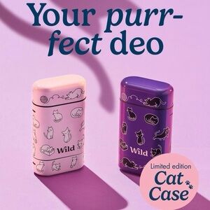 Wild Cosmetics Cat Deodorant Case and Refill